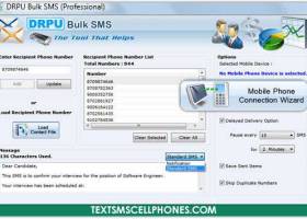 Professional Bulk SMS Software screenshot
