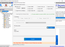 eSoftTools Outlook PST Recovery Software screenshot