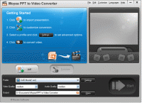 PowerPoint to 3GP Converter screenshot