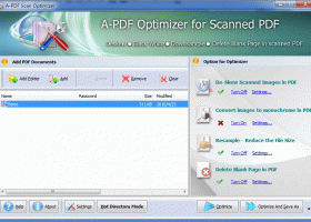 A-PDF Scan Optimizer screenshot