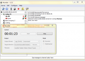 Mumble screenshot