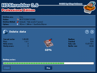 HDShredder Professional screenshot