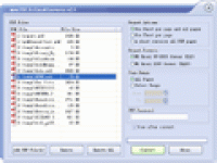 mini PDF to XLSX Converter screenshot