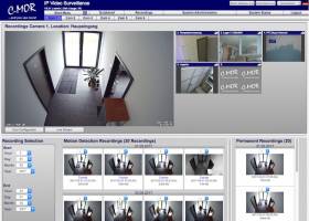 C-MOR IP Video Surveillance Software screenshot