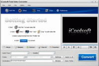 iCoolsoft MOV Converter screenshot