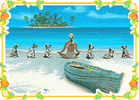 Meditate on the Beach with six Dalmatian screenshot