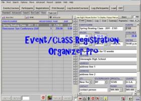 Event/Class Registration Organizer Pro screenshot