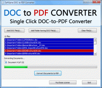 DOC to PDF Converter screenshot