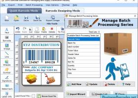Packaging Industry Barcode Tool screenshot