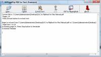 FlippingBook3D PDF to Text Converter (Freeware) screenshot