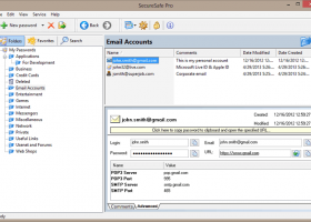 SecureSafe Pro Password Manager screenshot