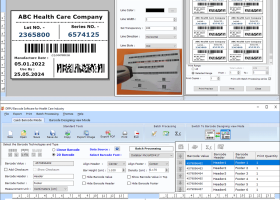 Medical Device Labels Maker Software screenshot