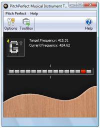 PitchPerfect Free Guitar Tuning Software screenshot