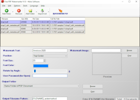 Free PDF Watermarker 4dots screenshot