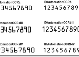 OCR Font Advantage Package screenshot