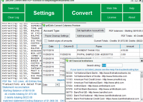 PDF2OFX Convert screenshot