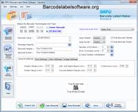 Bar Code Label Software screenshot