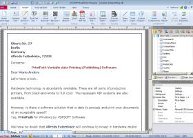 SmartVizor Variable Text Batch Printing Software screenshot