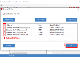 MailsDaddy NSF to MSG Converter Tool screenshot