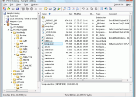 EF File Catalog screenshot