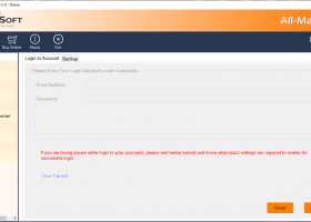 Best Zoho Mail Backup Tool screenshot