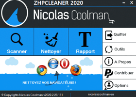 ZHPCleaner screenshot