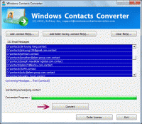 Import .Contact to Outlook screenshot