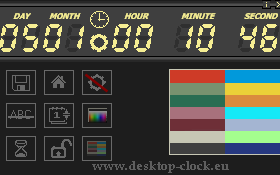 Voice Digital Clock and Countdown Timer screenshot