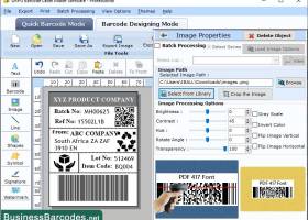 Point-of-sale Pdf417 Barcoding screenshot