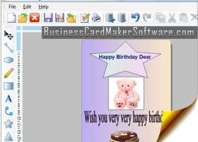 Software Greeting Card Maker screenshot