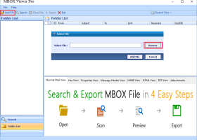 MBOX to PDF Converter Software screenshot