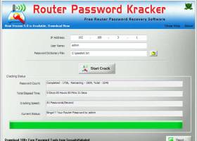 Router Password Kracker screenshot