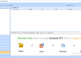 CubexSoft PST Recovery screenshot