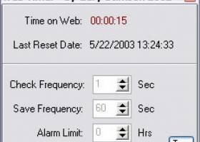 Web Timer screenshot