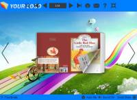 Rainbow Theme for Flipping PDF Book Pro screenshot