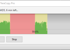 TeraCopy screenshot