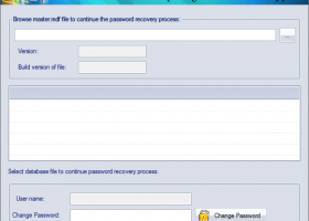 SQL Server Password Recovery screenshot