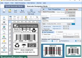 Printing UPCE Barcode Designing Software screenshot