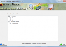 SysinfoTools Windows Data Recovery screenshot