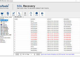 SysTools SQL Recovery screenshot