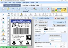 Professional Barcode Label Software screenshot