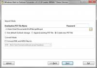 Best Windows Mail to Outlook Converter screenshot