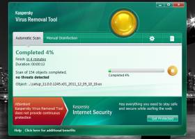 Kaspersky Virus Removal Tool screenshot