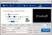 iCoolsoft Mobile Phone Video Converter screenshot