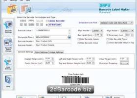 Industrial 2 of 5 Barcode Generator screenshot