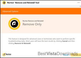 Norton Removal Tool screenshot