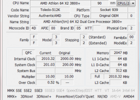 CrystalCPUID (64 bit) screenshot