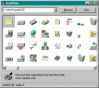 IconViewer screenshot