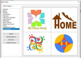Personalized Logo Designing Application screenshot
