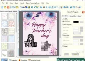 Greeting Card Maker Software Program screenshot